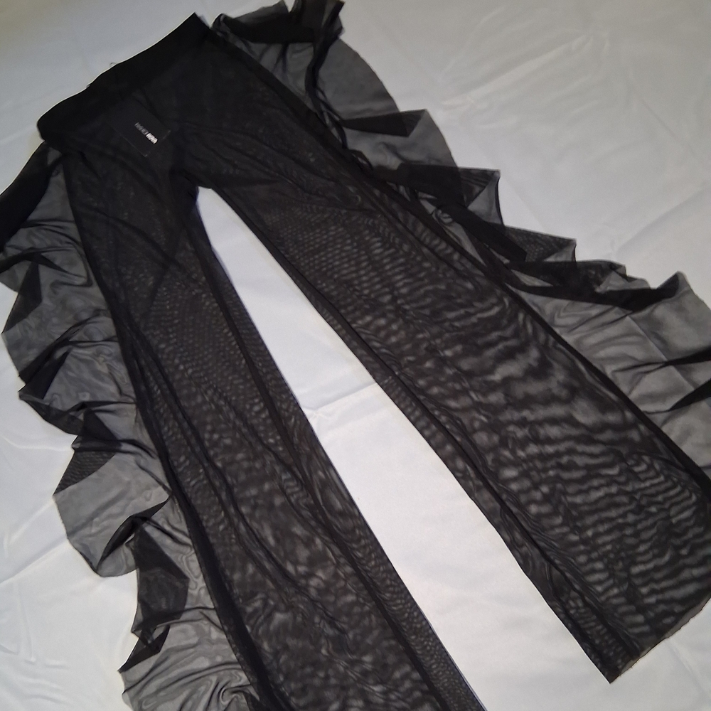 Fashion Nova Black Wide Leg Pants